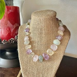 Beautiful necklace with authentic stones